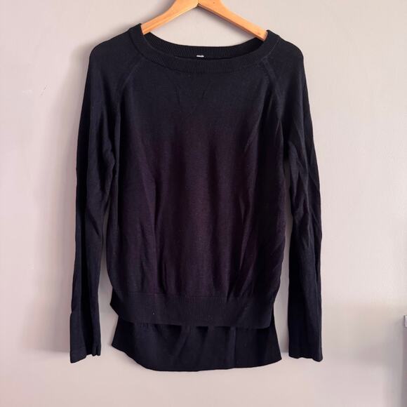 Lululemon Women's Black Knit Sweater - Picture 1 of 3